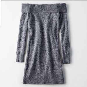 AE Off the Shoulder Sweater Dress